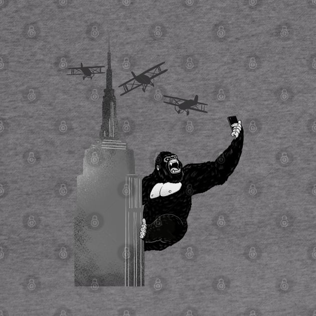 Selfie King Kong by bignosework